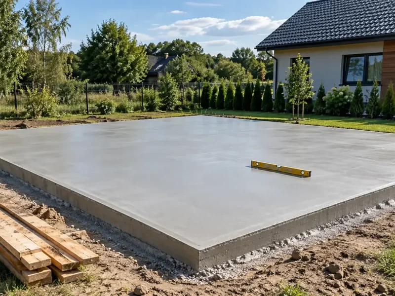 Jak przygotować podłoże pod garaż blaszany?